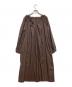 かぐれ (カグレ) 長袖ワンピース ブラウン サイズ:SIZE Free：7000円
