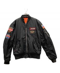 中古・古着通販】BACK CHANNEL (バックチャンネル) MA-1ジャケット