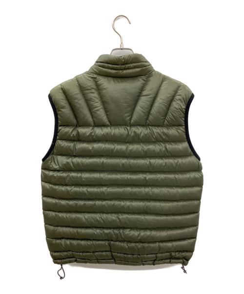 Eddie Bauer（エディーバウアー）Eddie Bauer (エディーバウアー) ダウンベスト オリーブ サイズ:Ｍの古着・服飾アイテム