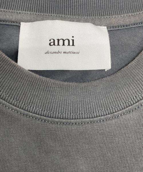AMI Alexandre Mattiussi（アミアレクサンドルマテュッシ）AMI Alexandre Mattiussi (アミアレクサンドルマテュッシ) TONAL ADC T-SHIRT グレー サイズ:不明の古着・服飾アイテム