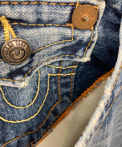 TRUE RELIGION（トゥルー レリジョン）TRUE RELIGION (トゥルー レリジョン) ダメージデニムパンツ インディゴ サイズ:34の古着・服飾アイテム