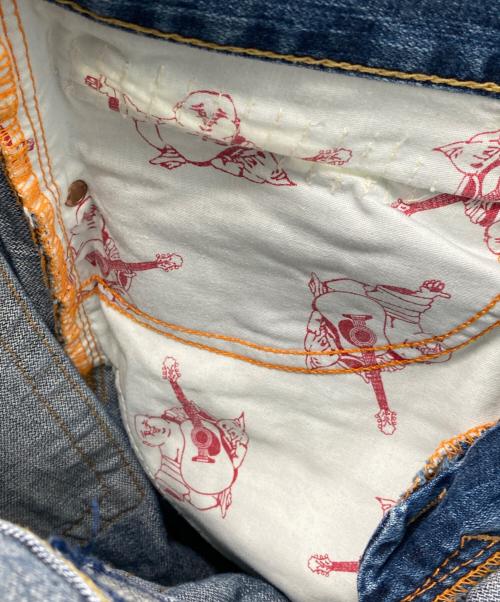 TRUE RELIGION（トゥルー レリジョン）TRUE RELIGION (トゥルー レリジョン) ダメージデニムパンツ インディゴ サイズ:34の古着・服飾アイテム