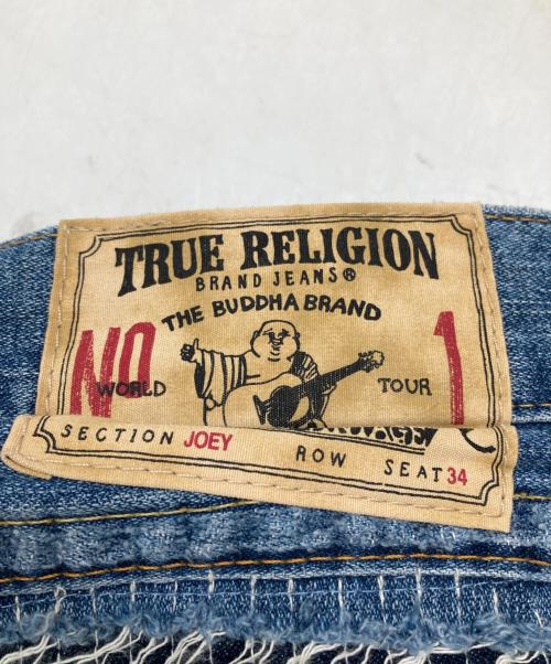 TRUE RELIGION（トゥルー レリジョン）TRUE RELIGION (トゥルー レリジョン) ダメージデニムパンツ インディゴ サイズ:34の古着・服飾アイテム
