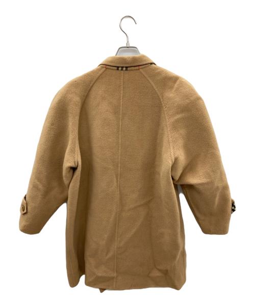 BURBERRY（バーバリー）BURBERRY (バーバリー) ウールコート ブラウン サイズ:SIZE 7ARの古着・服飾アイテム