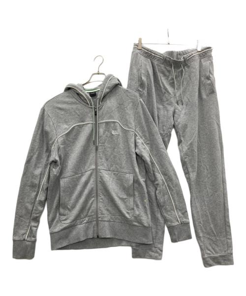 HUGO BOSS（ヒューゴ ボス）HUGO BOSS (ヒューゴ ボス) セットアップジャージ ライトグレー サイズ:XLの古着・服飾アイテム