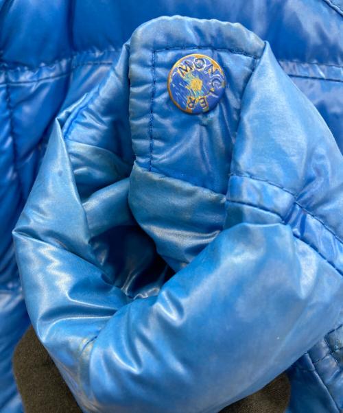 MONCLER（モンクレール）MONCLER (モンクレール) ダウンジャケット ブルー サイズ:不明の古着・服飾アイテム