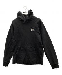 stussy（ステューシー）の古着「プルオーバーパーカー」｜ブラック