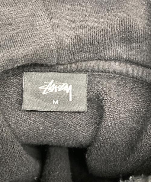 stussy（ステューシー）stussy (ステューシー) プルオーバーパーカー ブラック サイズ:Ｍの古着・服飾アイテム