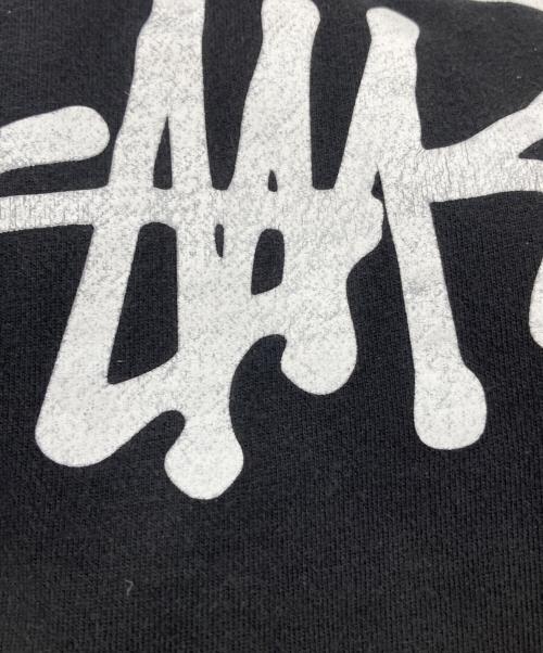 stussy（ステューシー）stussy (ステューシー) プルオーバーパーカー ブラック サイズ:Ｍの古着・服飾アイテム