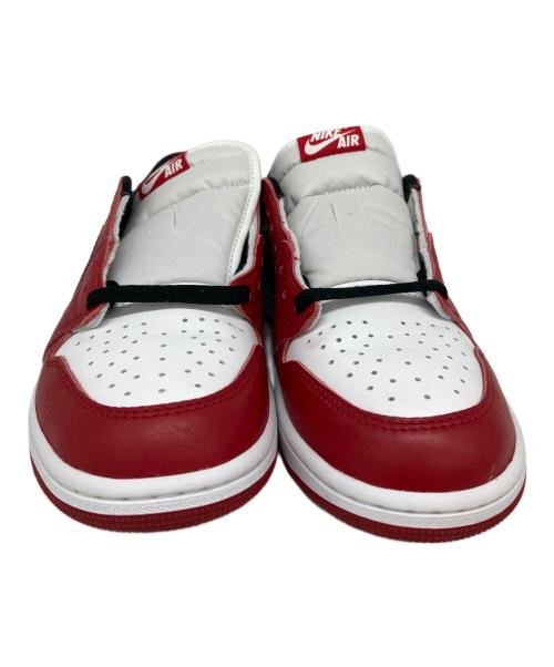 NIKE（ナイキ）NIKE (ナイキ) AIR JORDAN 1 LOW OG レッド×ホワイト サイズ:27.5cmの古着・服飾アイテム