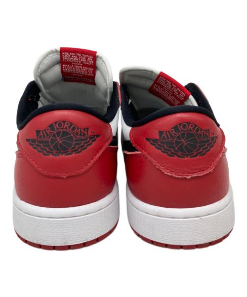 NIKE（ナイキ）NIKE (ナイキ) AIR JORDAN 1 LOW OG レッド×ホワイト サイズ:27.5cmの古着・服飾アイテム
