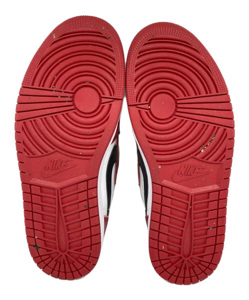 NIKE（ナイキ）NIKE (ナイキ) AIR JORDAN 1 LOW OG レッド×ホワイト サイズ:27.5cmの古着・服飾アイテム