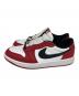 NIKE (ナイキ) AIR JORDAN 1 LOW OG レッド×ホワイト サイズ:27.5cm：17000円