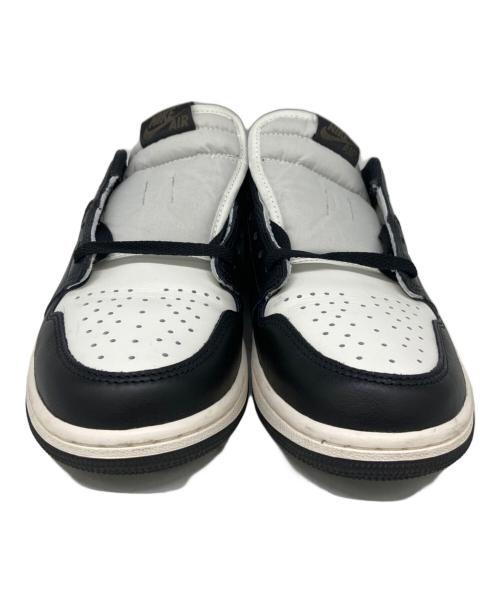 NIKE（ナイキ）NIKE (ナイキ) Air Jordan 1 Retro Low OG ブラック×ホワイト サイズ:27.5cmの古着・服飾アイテム