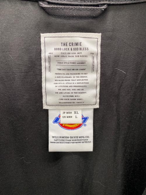 Dickies（ディッキーズ）Dickies (ディッキーズ) THE CRIMIE (ザ クライミー) 別注ワークジャケット ブラック サイズ:Lの古着・服飾アイテム