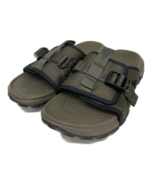 THE NORTH FACE（ザ ノース フェイス）THE NORTH FACE (ザ ノース フェイス) Explore Camp Slides オリーブ サイズ:25cmの古着・服飾アイテム