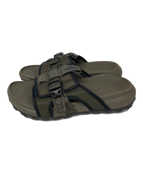 THE NORTH FACE（ザ ノース フェイス）THE NORTH FACE (ザ ノース フェイス) Explore Camp Slides オリーブ サイズ:25cmの古着・服飾アイテム