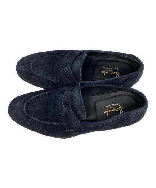 Ferrante（フェランテ）Ferrante (フェランテ) スエードローファー ネイビー サイズ:5 1/2の古着・服飾アイテム