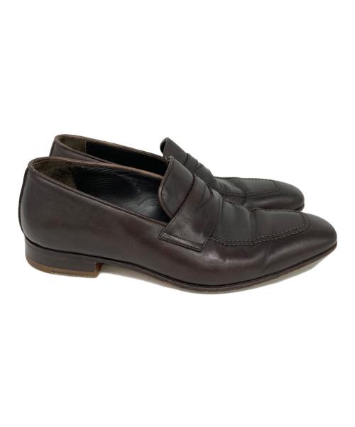 Ferrante（フェランテ）Ferrante (フェランテ) コインローファー ブラウン サイズ:5 1/2の古着・服飾アイテム