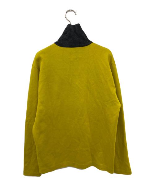 CABAN（キャバン）CABAN (キャバン) コットンポロカーディガン イエロー サイズ:Ｍの古着・服飾アイテム