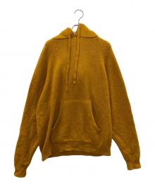 UNIVERSAL PRODUCTS.（ユニバーサルプロダクツ）の古着「ニットパーカー」｜ブラウン