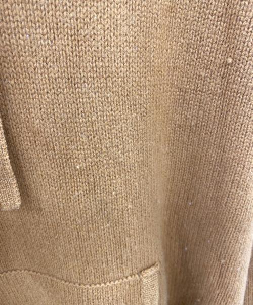 UNIVERSAL PRODUCTS.（ユニバーサルプロダクツ）UNIVERSAL PRODUCTS. (ユニバーサルプロダクツ) ニットパーカー ブラウン サイズ:2の古着・服飾アイテム