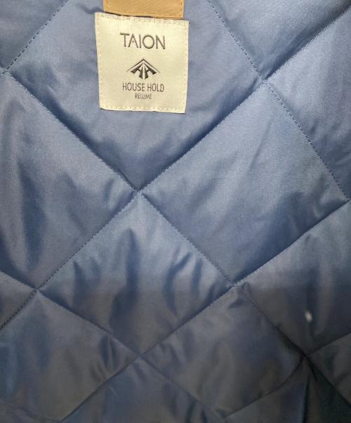 TAION（タイオン）TAION (タイオン) キルティングベスト ブラウン サイズ:3の古着・服飾アイテム
