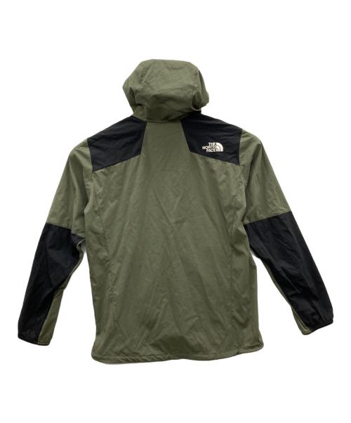 THE NORTH FACE（ザ ノース フェイス）THE NORTH FACE (ザ ノース フェイス) Anytime Wind Hoodie オリーブ×ブラック サイズ:Sの古着・服飾アイテム