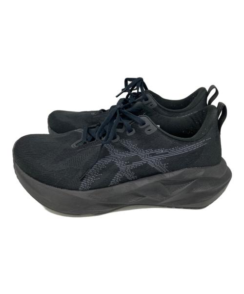 asics（アシックス）asics (アシックス) NOVABLAST 5 WIDE ブラック サイズ:27.5cmの古着・服飾アイテム