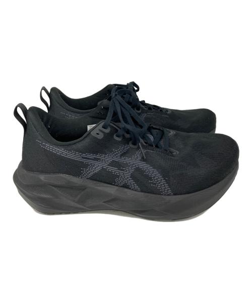 asics（アシックス）asics (アシックス) NOVABLAST 5 WIDE ブラック サイズ:27.5cmの古着・服飾アイテム