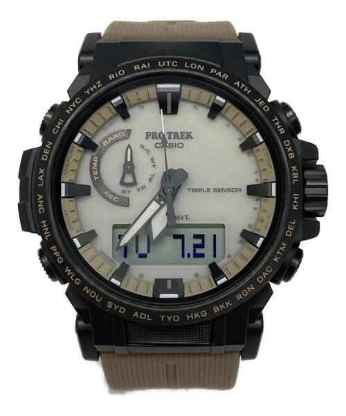 CASIO（カシオ）CASIO (カシオ) PRO TREK ブラウンの古着・服飾アイテム
