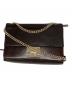 JIMMY CHOO（ジミーチュウ）の古着「チェーンショルダーバッグ」｜ブラウン
