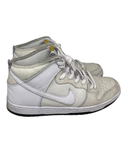 NIKE（ナイキ）NIKE (ナイキ) ANTIHERO (アンタイヒーロー) Dunk High QS ホワイト サイズ:27.5cmの古着・服飾アイテム