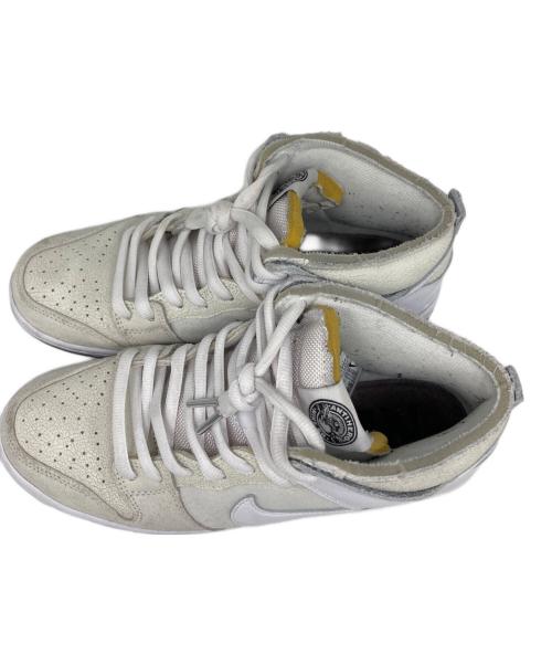 NIKE（ナイキ）NIKE (ナイキ) ANTIHERO (アンタイヒーロー) Dunk High QS ホワイト サイズ:27.5cmの古着・服飾アイテム