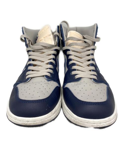 NIKE（ナイキ）NIKE (ナイキ) AIR JORDAN 1 HIGH 85 グレー×ブルー サイズ:27.5cmの古着・服飾アイテム