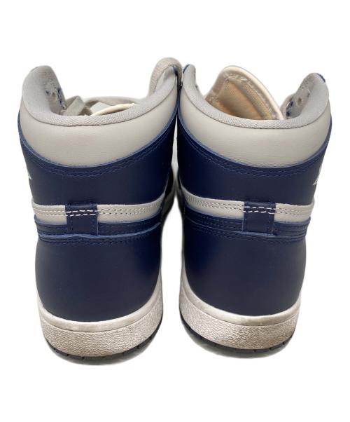NIKE（ナイキ）NIKE (ナイキ) AIR JORDAN 1 HIGH 85 グレー×ブルー サイズ:27.5cmの古着・服飾アイテム