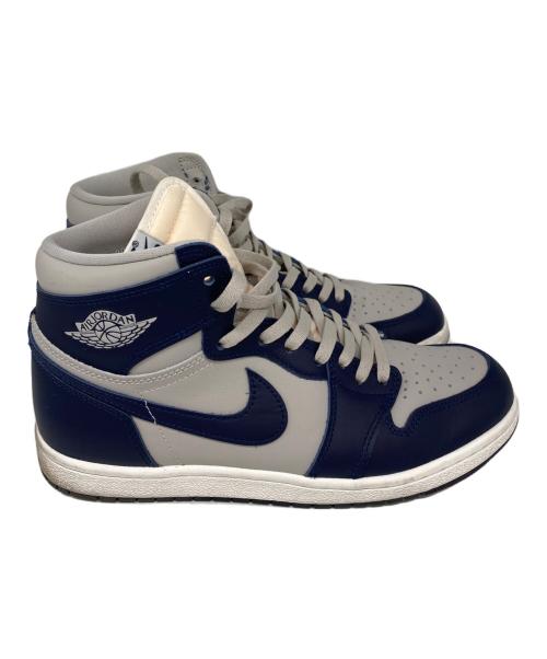 NIKE（ナイキ）NIKE (ナイキ) AIR JORDAN 1 HIGH 85 グレー×ブルー サイズ:27.5cmの古着・服飾アイテム