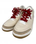 NIKE×LEVI'Sナイキ×リーバイス）の古着「Air Jordan 3 Retro SP」｜ベージュ×レッド