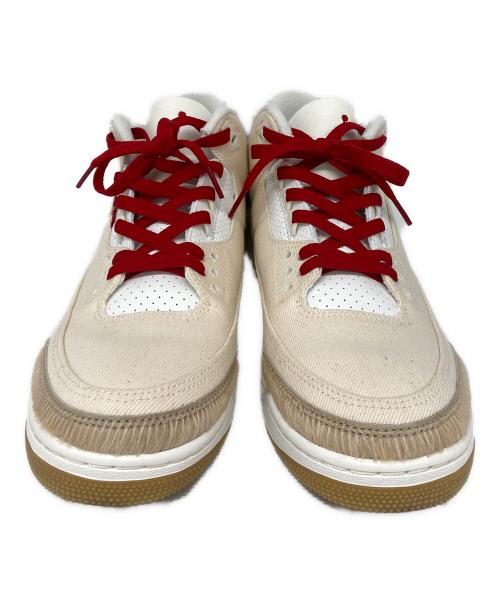 NIKE（ナイキ）NIKE (ナイキ) LEVI'S (リーバイス) Air Jordan 3 Retro SP ベージュ×レッド サイズ:27.5cmの古着・服飾アイテム