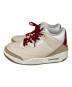 NIKE (ナイキ) LEVI'S (リーバイス) Air Jordan 3 Retro SP ベージュ×レッド サイズ:27.5cm：20000円