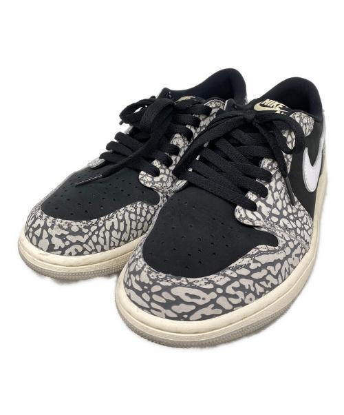 NIKE（ナイキ）NIKE (ナイキ) AIR JORDAN 1 LOW OG ブラック サイズ:27.5cmの古着・服飾アイテム