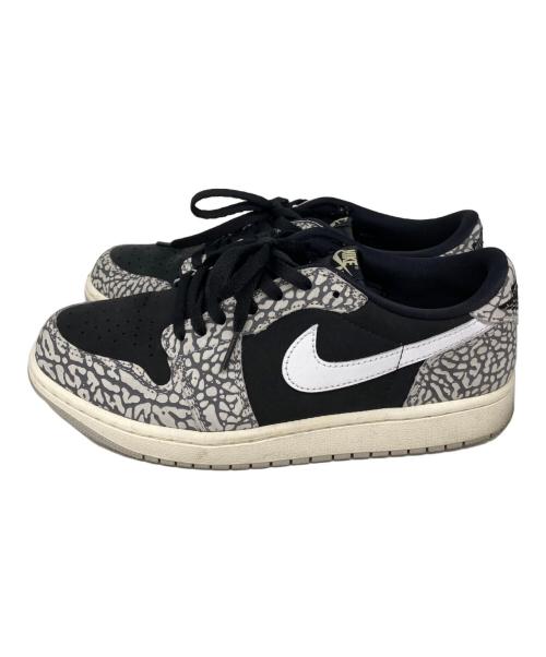NIKE（ナイキ）NIKE (ナイキ) AIR JORDAN 1 LOW OG ブラック サイズ:27.5cmの古着・服飾アイテム