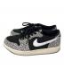NIKE (ナイキ) AIR JORDAN 1 LOW OG ブラック サイズ:27.5cm：7000円