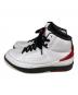 NIKE (ナイキ) Air Jordan 2 OG ホワイト×レッド サイズ:27cm：10000円