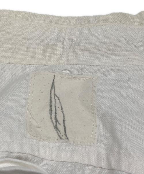 Dashiel Brahmann（ダシールブラフマン）Dashiel Brahmann (ダシールブラフマン) リネンシャツ ホワイト サイズ:Lの古着・服飾アイテム