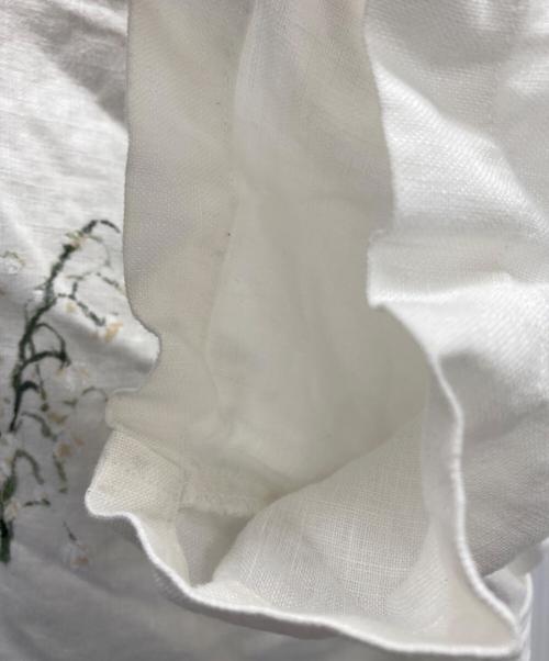 Dashiel Brahmann（ダシールブラフマン）Dashiel Brahmann (ダシールブラフマン) リネンシャツ ホワイト サイズ:Lの古着・服飾アイテム