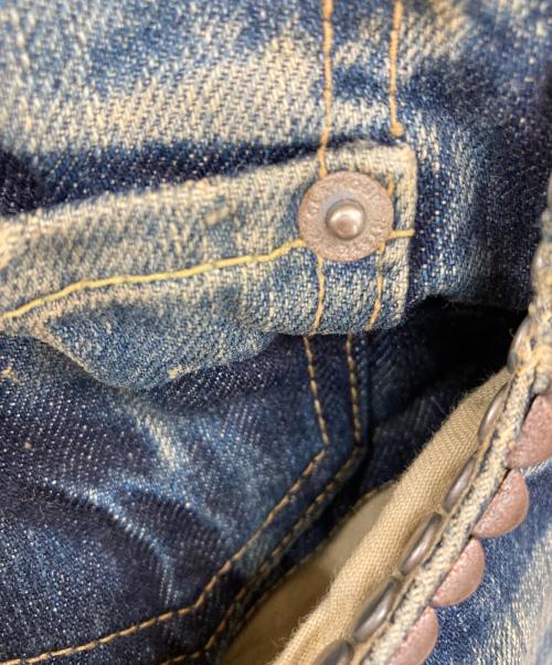 Hysteric Glamour（ヒステリックグラマー）Hysteric Glamour (ヒステリックグラマー) スタッズデニムパンツ ブルー サイズ:XXSの古着・服飾アイテム