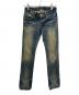 Hysteric Glamour（ヒステリックグラマー）の古着「スタッズデニムパンツ」｜ブルー