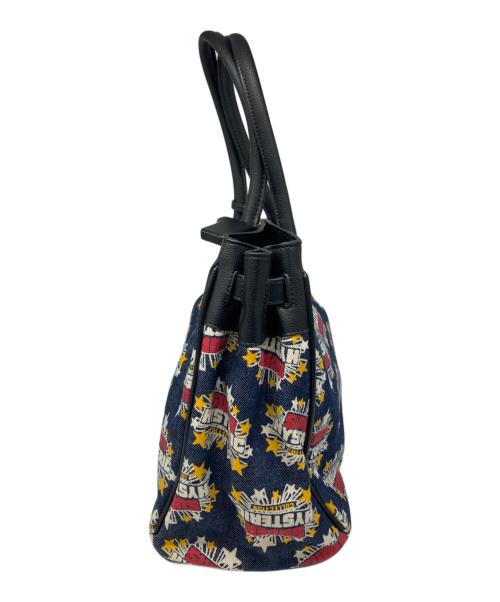 Hysteric Glamour（ヒステリックグラマー）Hysteric Glamour (ヒステリックグラマー) トートバッグ ブラック×ネイビーの古着・服飾アイテム