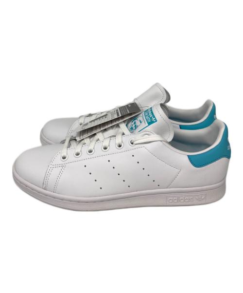 adidas（アディダス）adidas (アディダス) STANSMITH ホワイト×ブルー サイズ:27.5cm 未使用品の古着・服飾アイテム